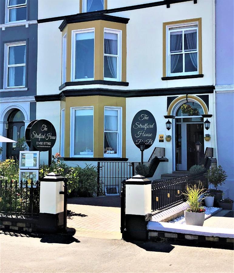 ホテル Stratford House Exclusively For Adults ランディドノー エクステリア 写真
