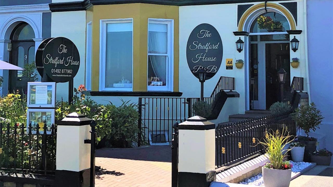 ホテル Stratford House Exclusively For Adults ランディドノー エクステリア 写真